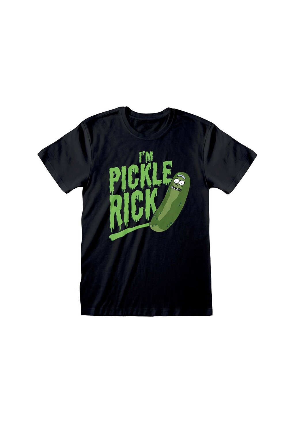 

Футболка с принтом RICK AND MORTY IM PICKLE RICK Henry Tiger, черный