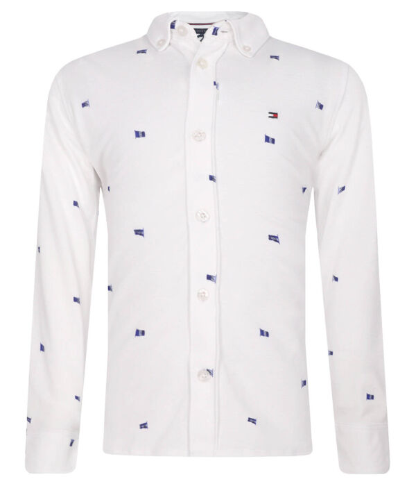 

Рубашка Regular fit Tommy Hilfiger, белый