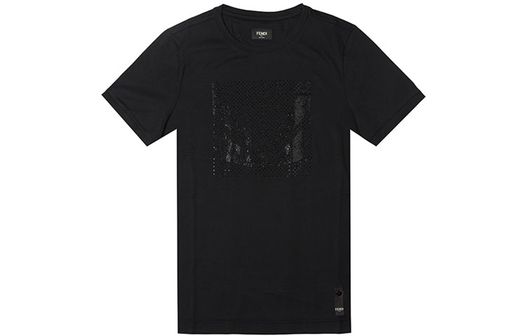 

Футболка мужская черная FENDI
