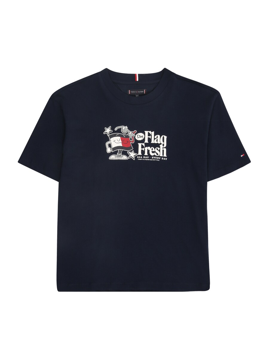 

Рубашка TOMMY HILFIGER FLAG FUN TEE SS, темно-синий