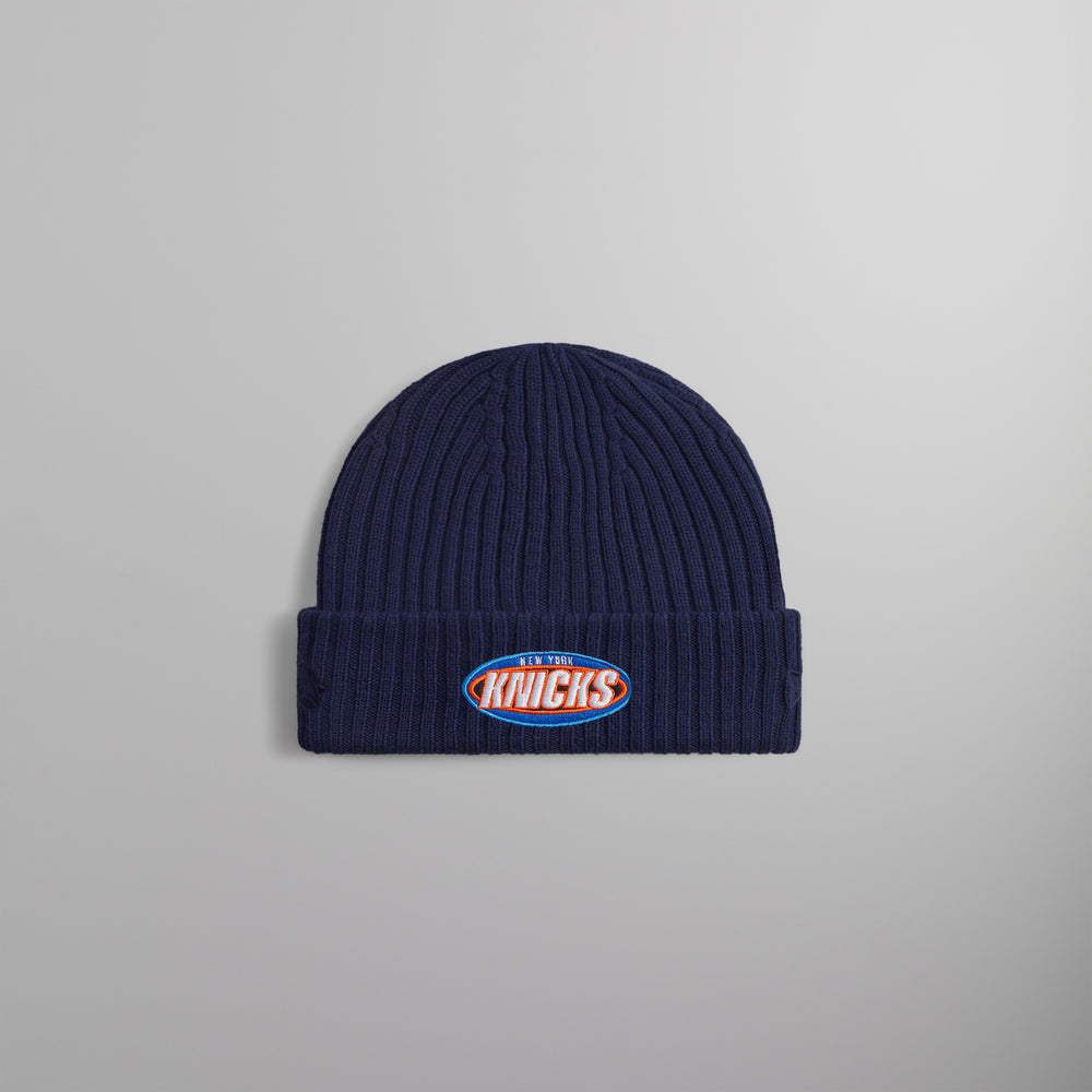 

Шапка Kith & New Era for the New York Knicks Logo Beanie, черный