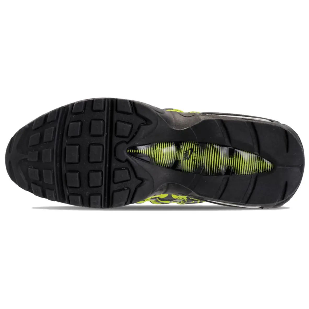 Кроссовки Nike Air Max 95 All-Over Print Black Volt — фото 3