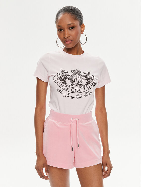 

Футболка Juicy Couture, розовый