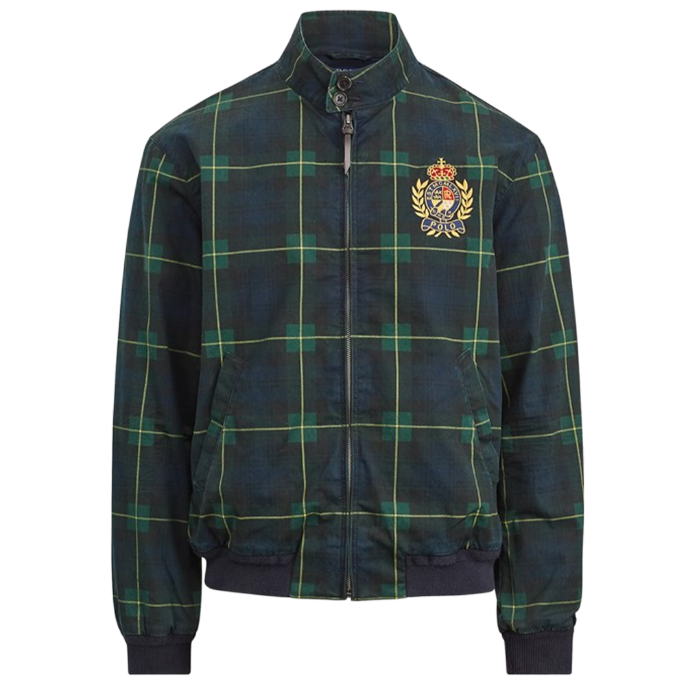 Куртка мужская винтажная зеленая Polo Ralph Lauren — фото 2