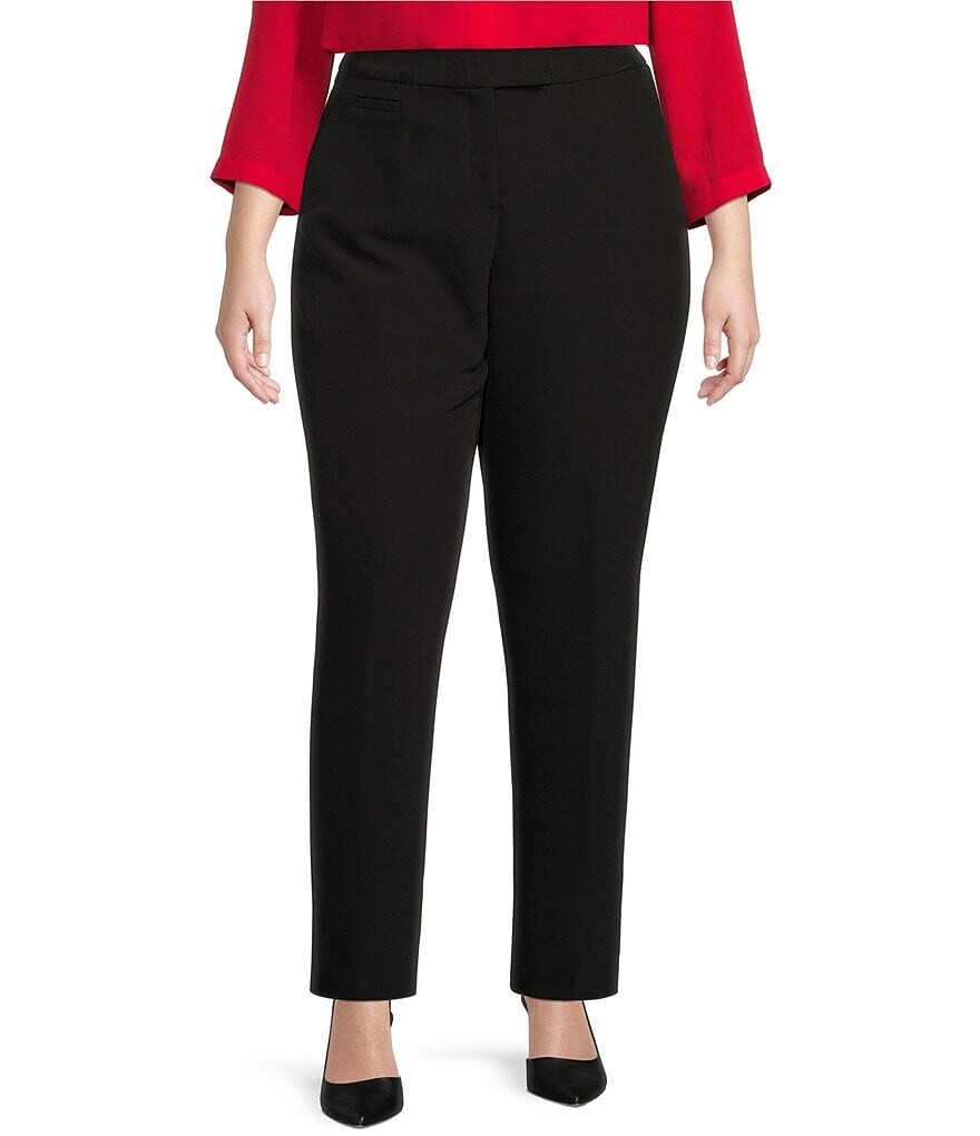 

Investments Plus Size: брюки прямого кроя 5TH AVE, черный