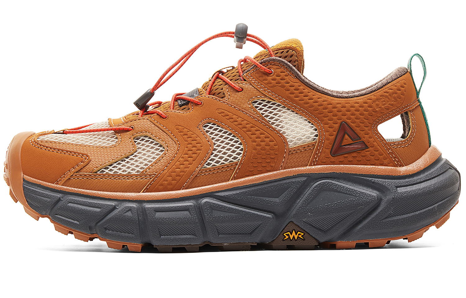 

Сандалии для бега с низким верхом, амортизирующие, противоскользящие, с отскоком, мужские, карамельного цвета PEAK, Caramel