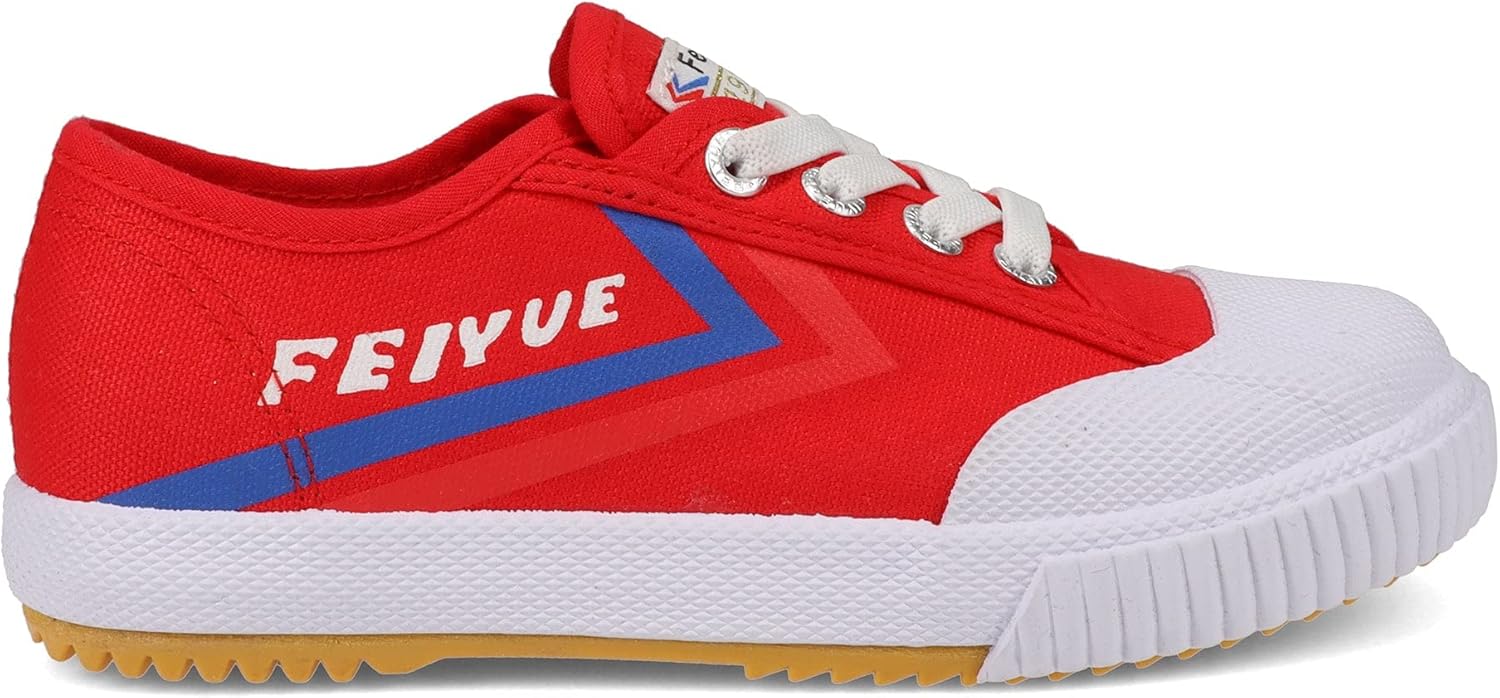

Детские кроссовки FEIYUE Fe Lo 1920 без шнурков на эластичных шнурках, унисекс, низкие, идеально подходят для занятий боевыми искусствами, паркуром и повседневной носки, красный