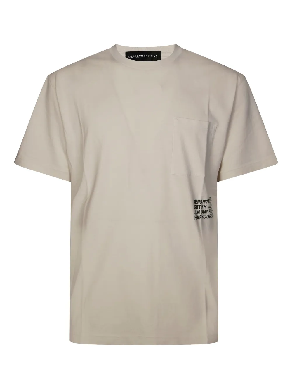 

Футболка с логотипом на кармане Department 5, серый