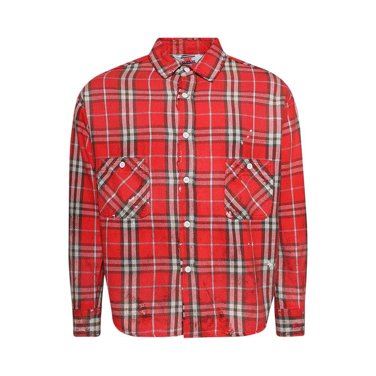 

Рубашка Saint Michael Flannel Shirt, Red
