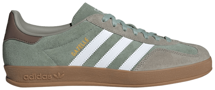 

Кроссовки adidas Gazelle Indoor 'Silver Green', зеленый