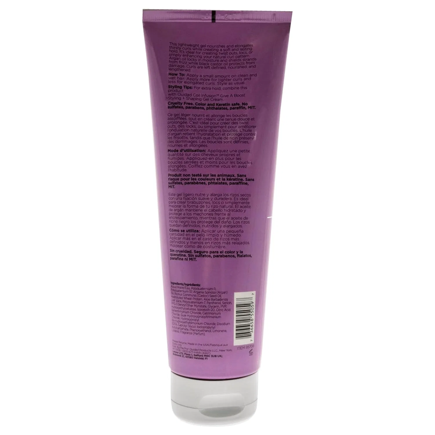 Гель для укладки кудрявых волос «Coil Infusion Good Shape Defining Gel» от Ouidad Ouidad — фото 2