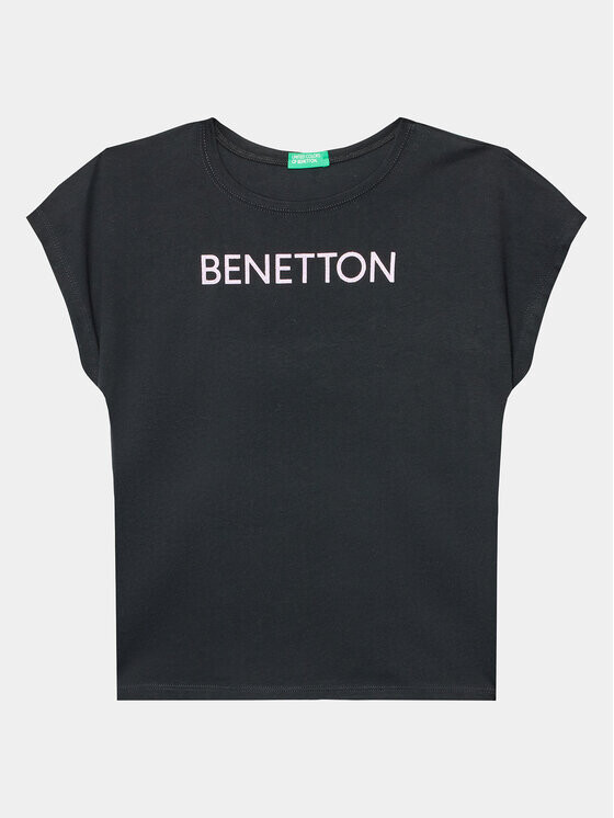 

Футболка стандартного кроя United Colors Of Benetton, черный