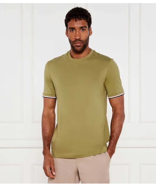 

Футболка Томпсона 04 Regular fit Boss, зеленый
