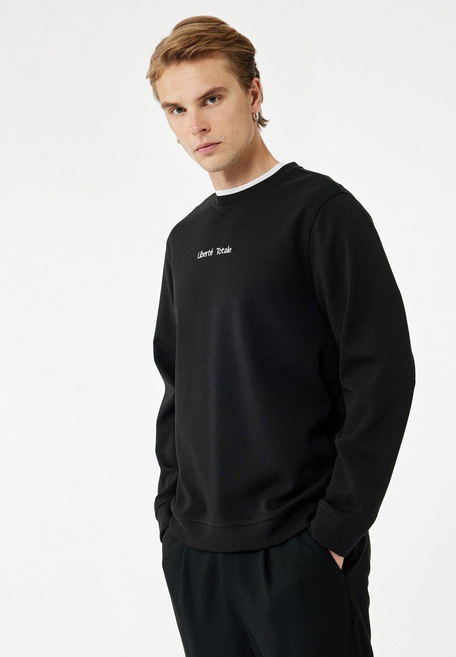 

Толстовка Koton CREW NECK, Black