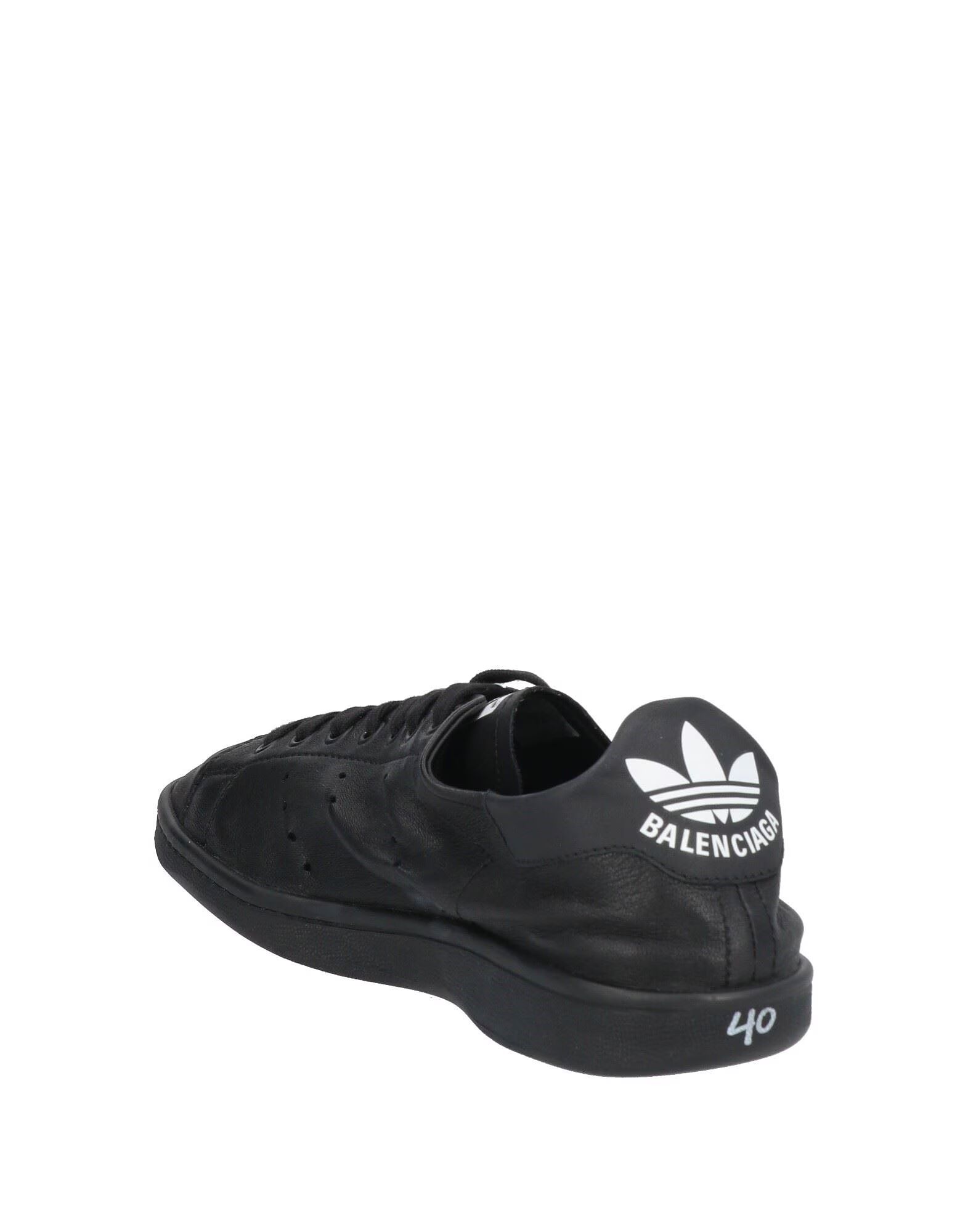 Кроссовки Balenciaga X Adidas Originals, черный — фото 3