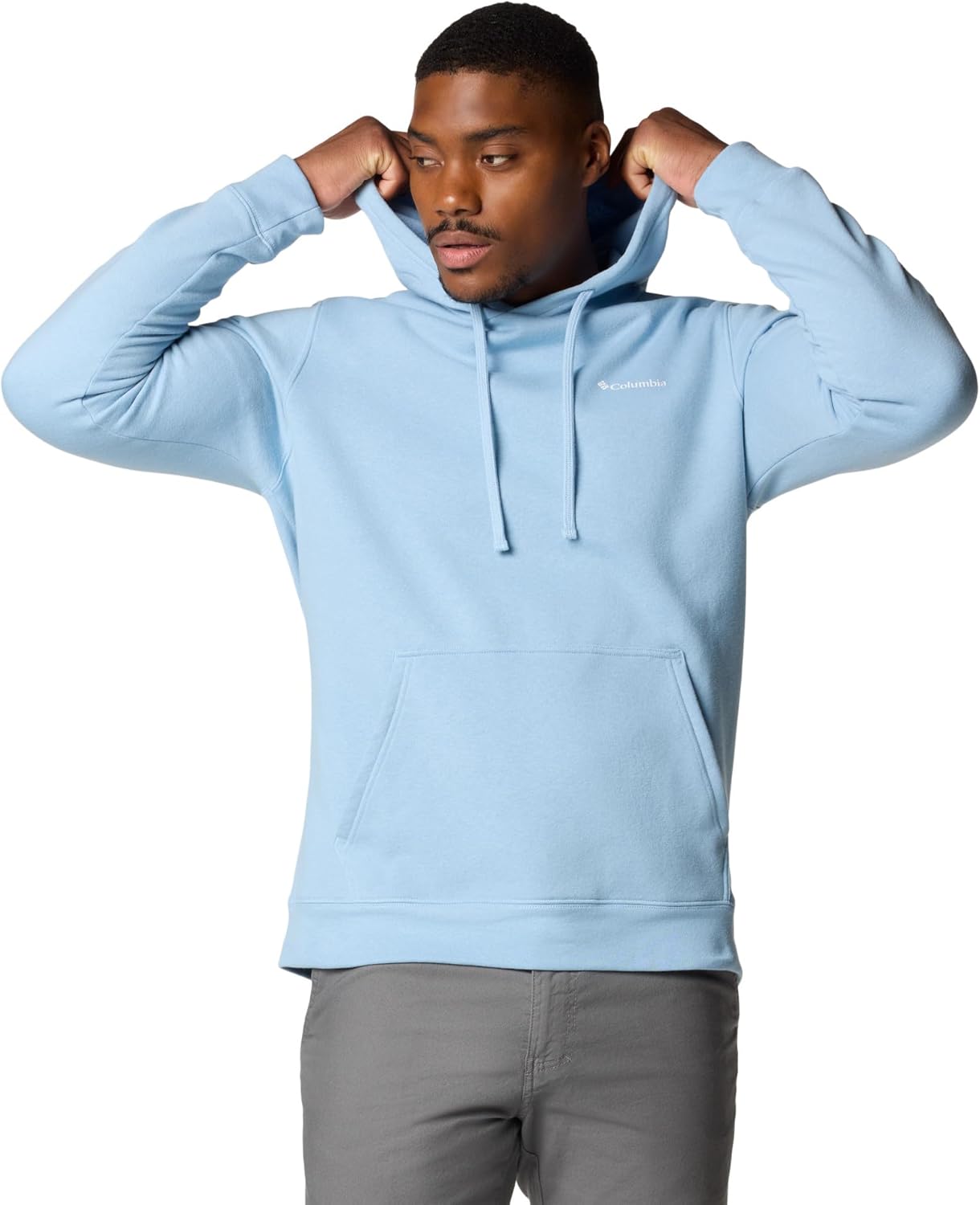 

Куртка-толстовка Columbia мужская Trek Hoodie, Ripple Blue/Csc Sleeve Logo