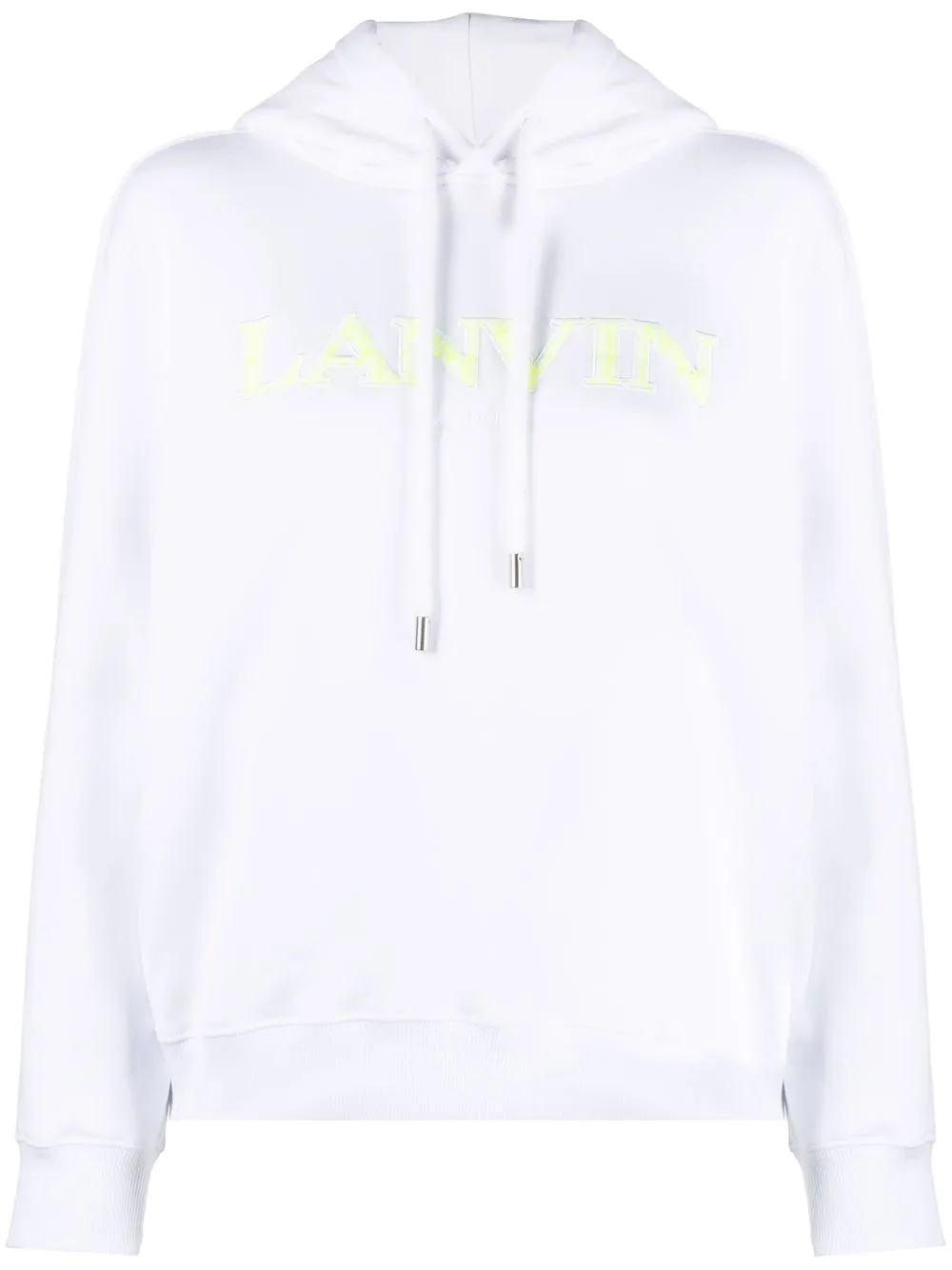 

Худи с вышитым логотипом Lanvin, белый