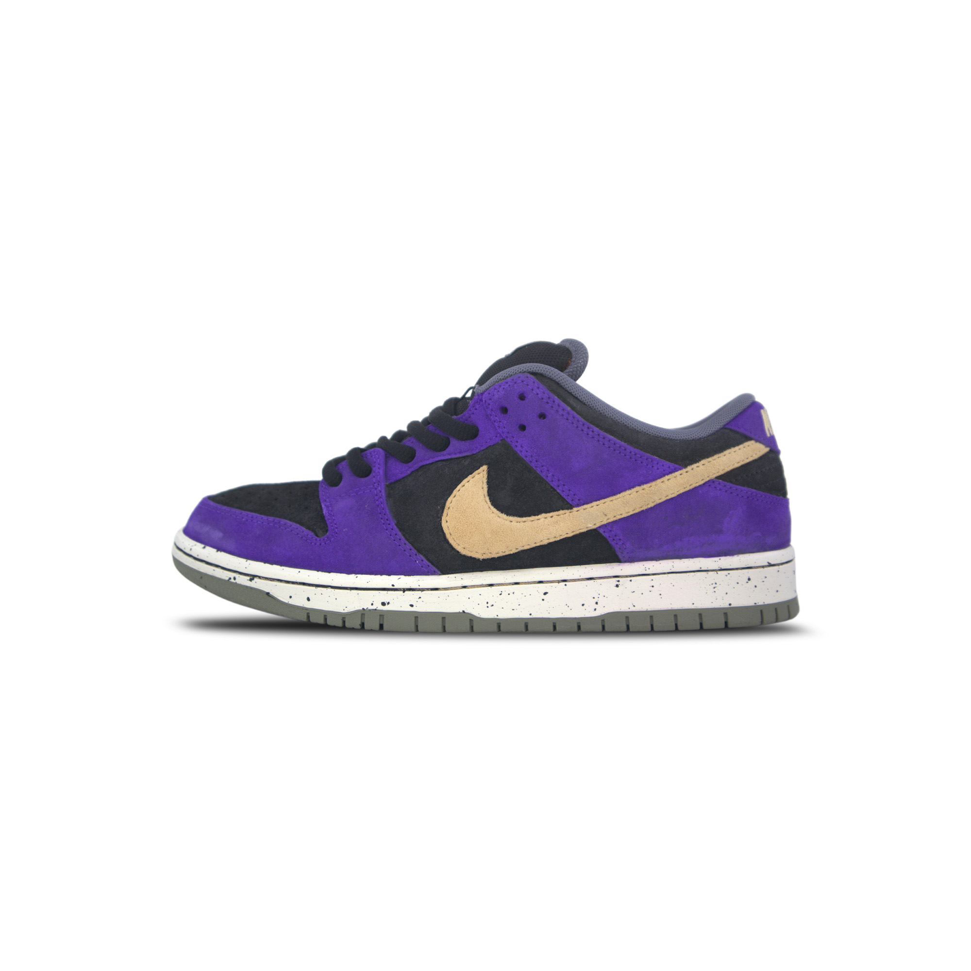 

Nike Кроссовки для скейтбординга Dunk SB Purple Gold, износостойкие, низкие, унисекс