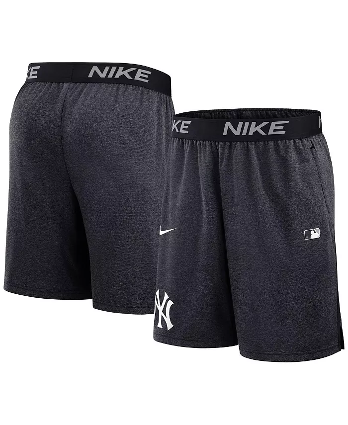 

Мужские шорты New York Yankees Authentic Collection Performance Knit в синем цвете Nike