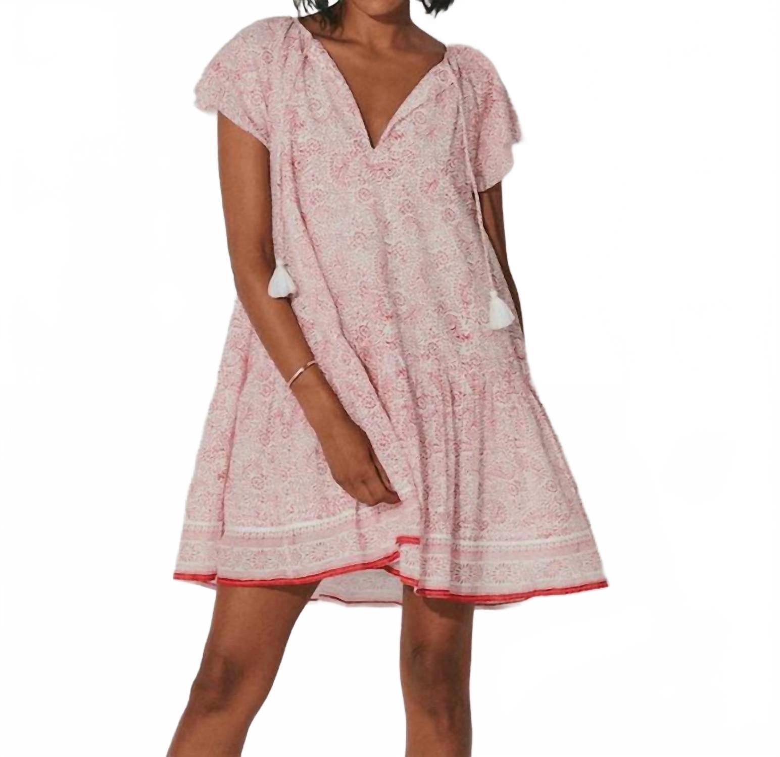 

Джая мини-платье в горошек пейсли Cleobella, Paisley Ditzy