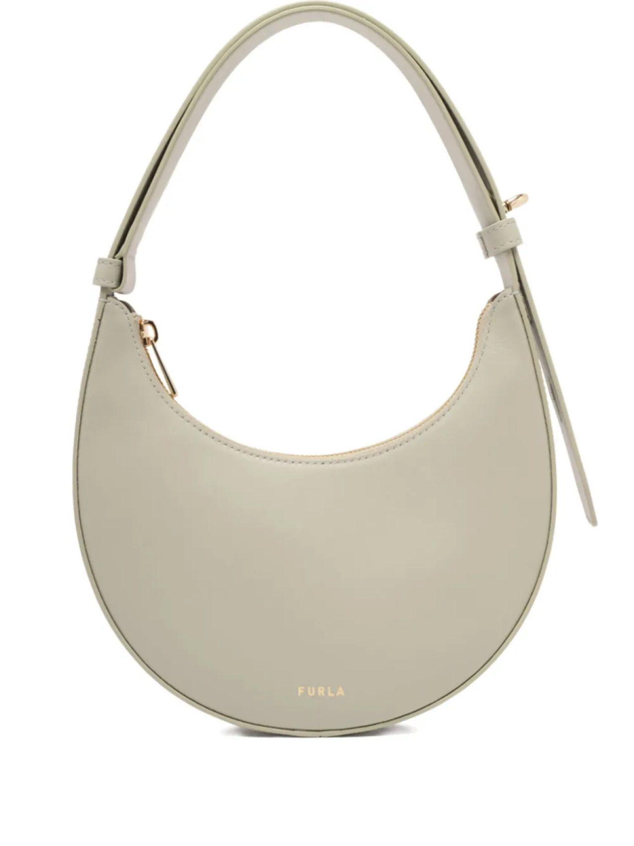 

Сумка Furla с верхней ручкой в форме полумесяца, нейтральный