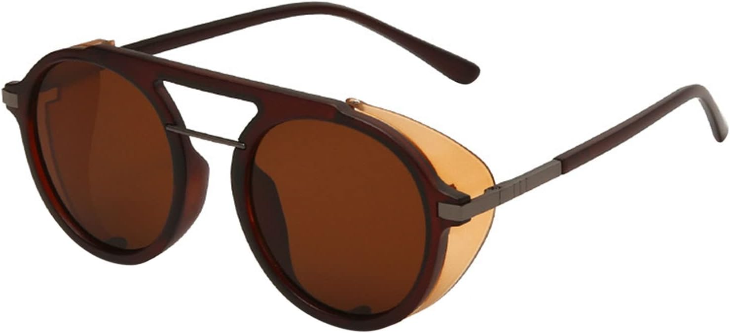 

Классические круглые поляризованные солнцезащитные очки Generic для женщин и мужчин, в стиле ретро, ​​модные солнцезащитные очки, оправа Lamb Glasses (коричневые, один размер), gIm13O1UR, Green