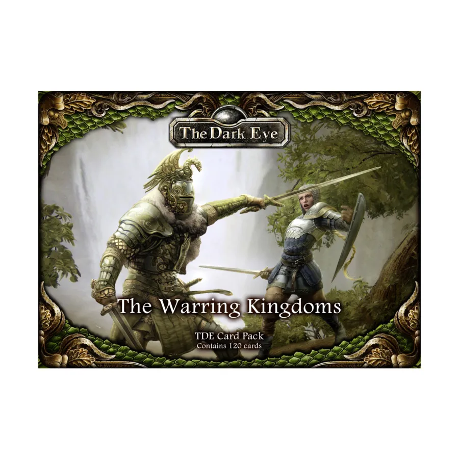 

Warring Kingdoms, The - Набор карт TDE, Dark Eye (Ulisses Spiele)