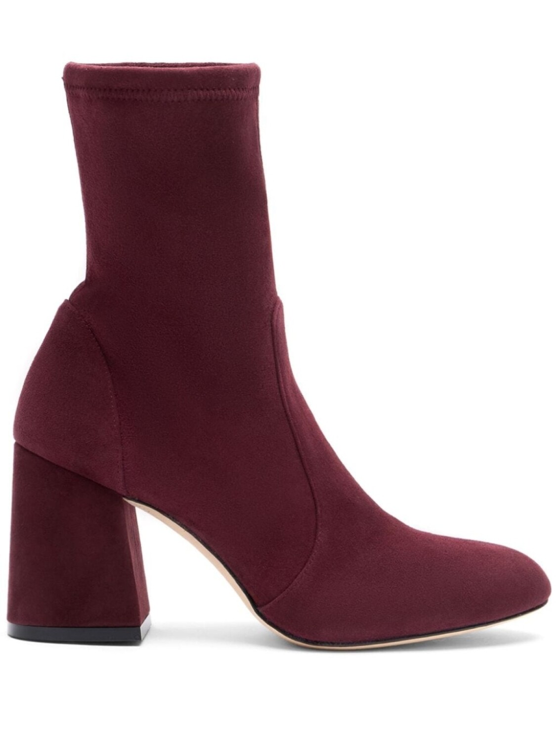 

Ботинки Stuart Weitzman 85mm Flareblock, красный