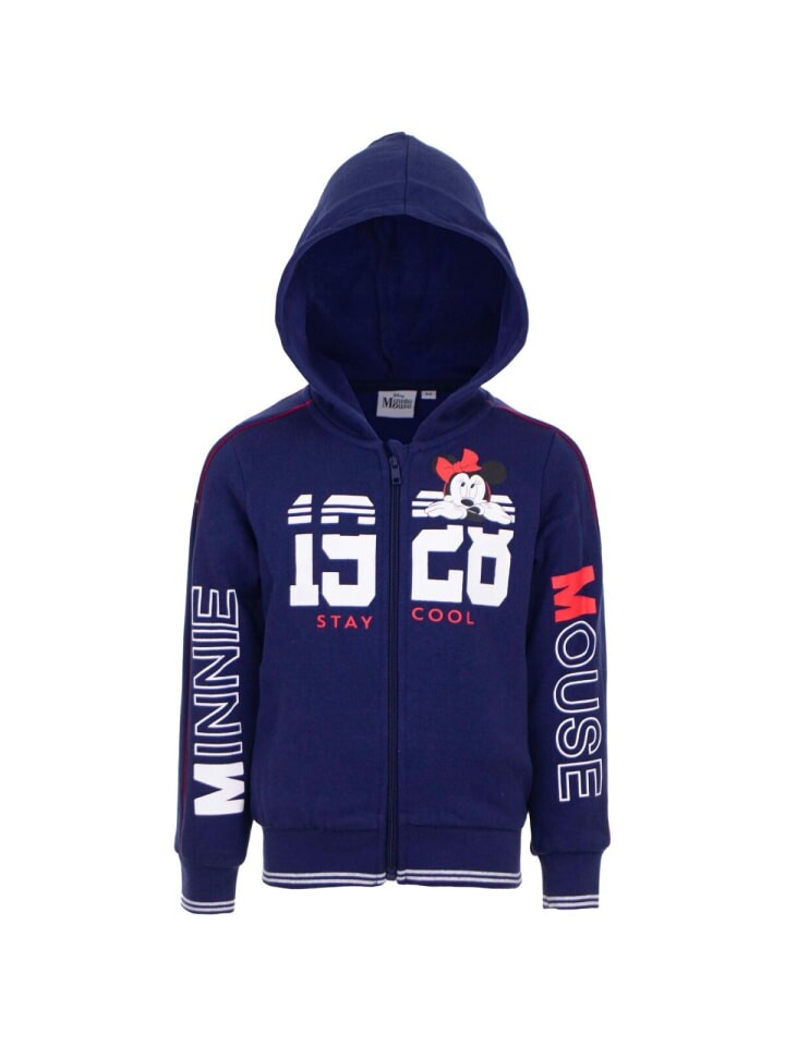 

Пуловер Disney Minnie Mouse Minnie Mouse Weste Jacke Stilvol und bequem 6 Jahre Blau, синий