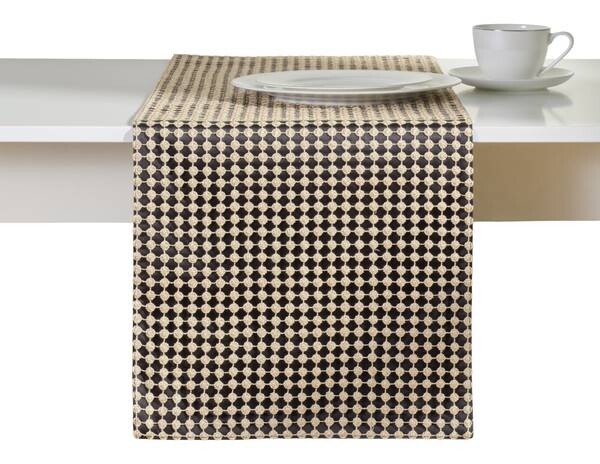 

Настольный бегун home & you Antor, 35x1x180 см цвет mittelschwarz