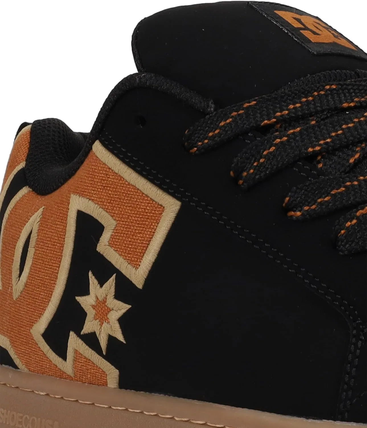 Кроссовки для скейтбординга DC Shoes Court Graffik, Black/Brown/Gum — фото 2