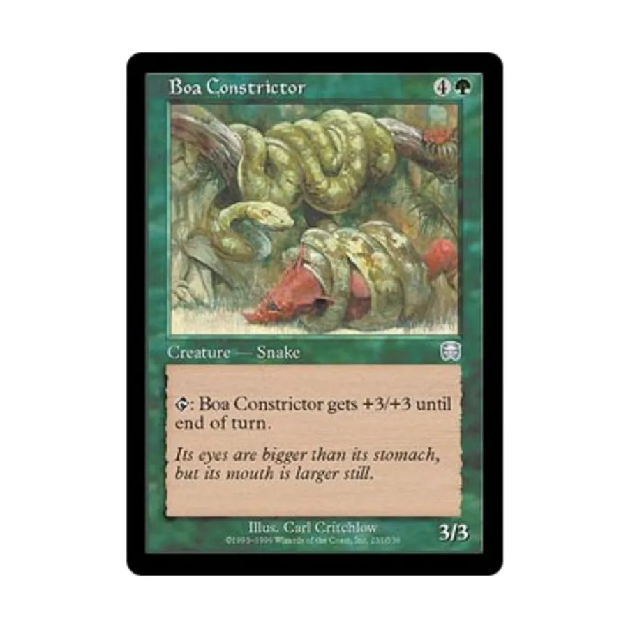 

CCG Удав (U), MTG - Mercadian Masques