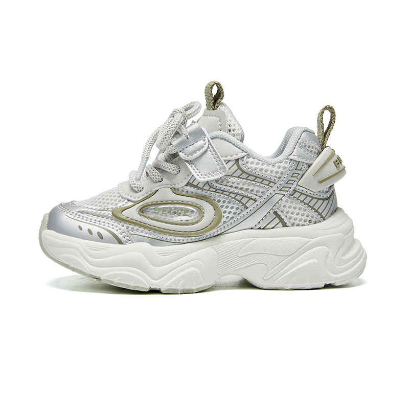 

BELLE Легкие амортизирующие, устойчивые к истиранию, дышащие поддерживающие низкие детские беговые кроссовки khaki kids'