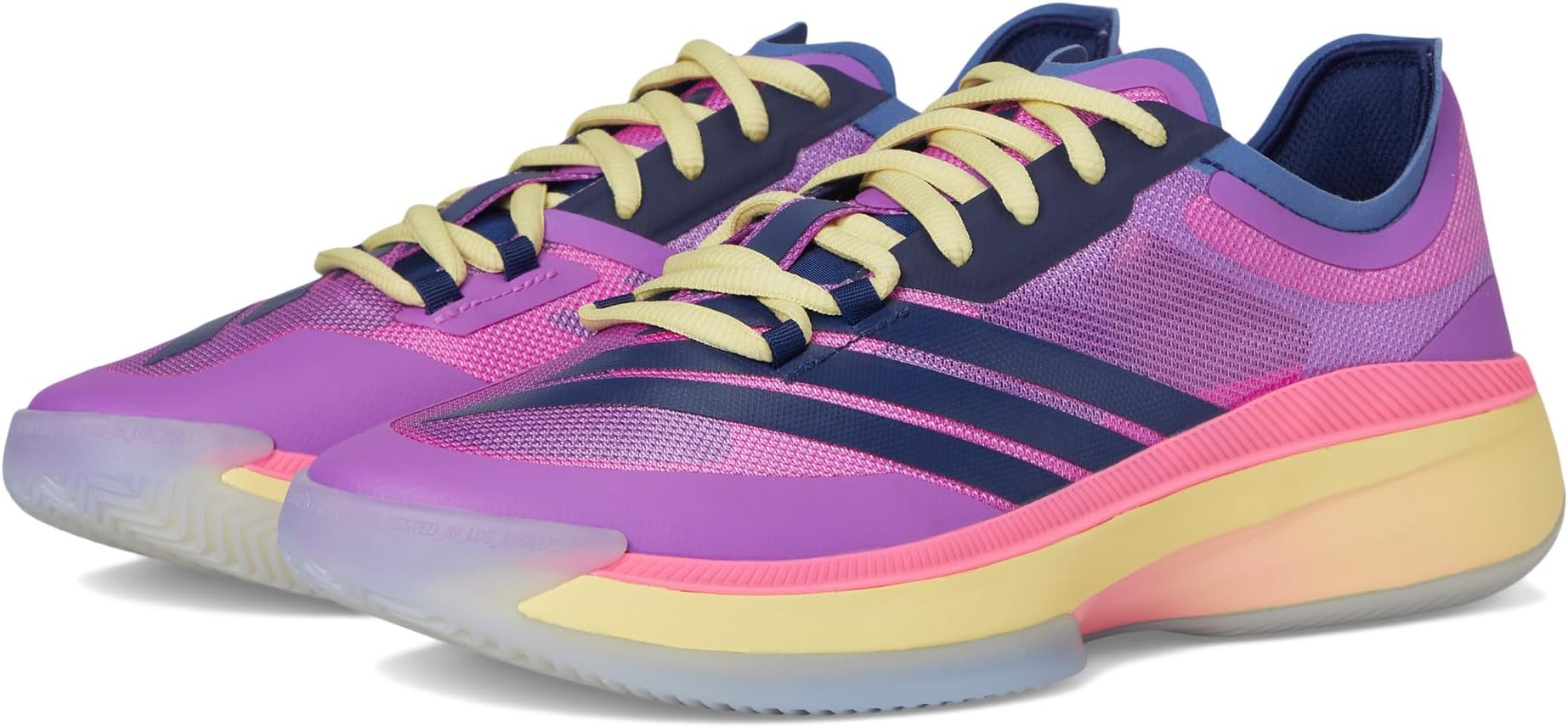 Кроссовки adidas adiZero Select 3.0 Basketball Shoes, цвет Purple Burst/Dark Blue/Lucid Pink