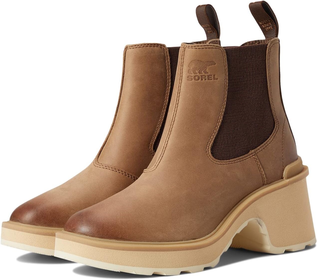 

Ботинки SOREL Hi-LineHeel Chelsea, цвет Umber/Ceramic