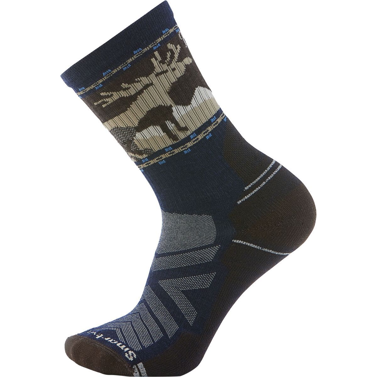 

Горный носок Hike light cushion с амортизацией Smartwool, синий