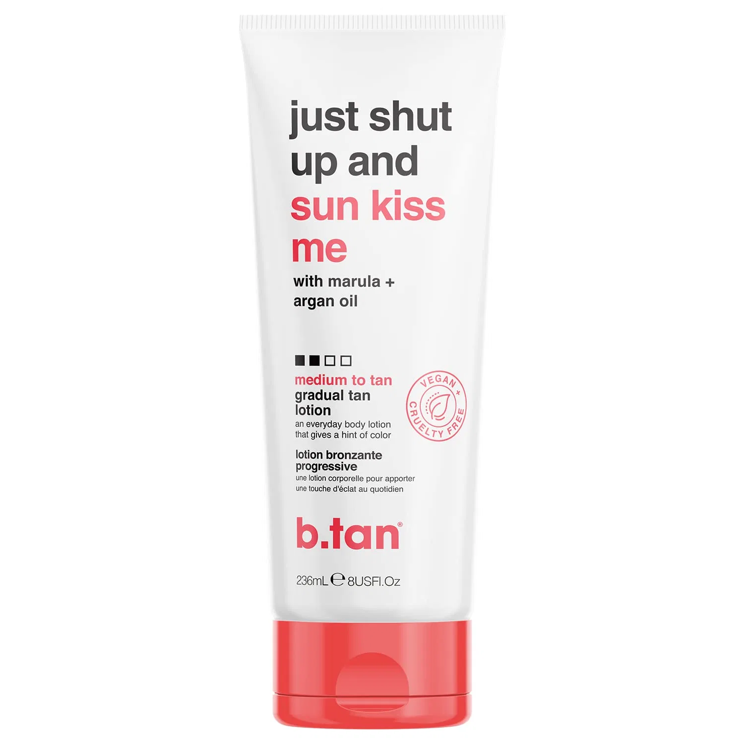 Лосьон для постепенного автозагара «Just Shut Up and Sun Kiss Me Everyday Glow Lotion» от b.tan B.Tan