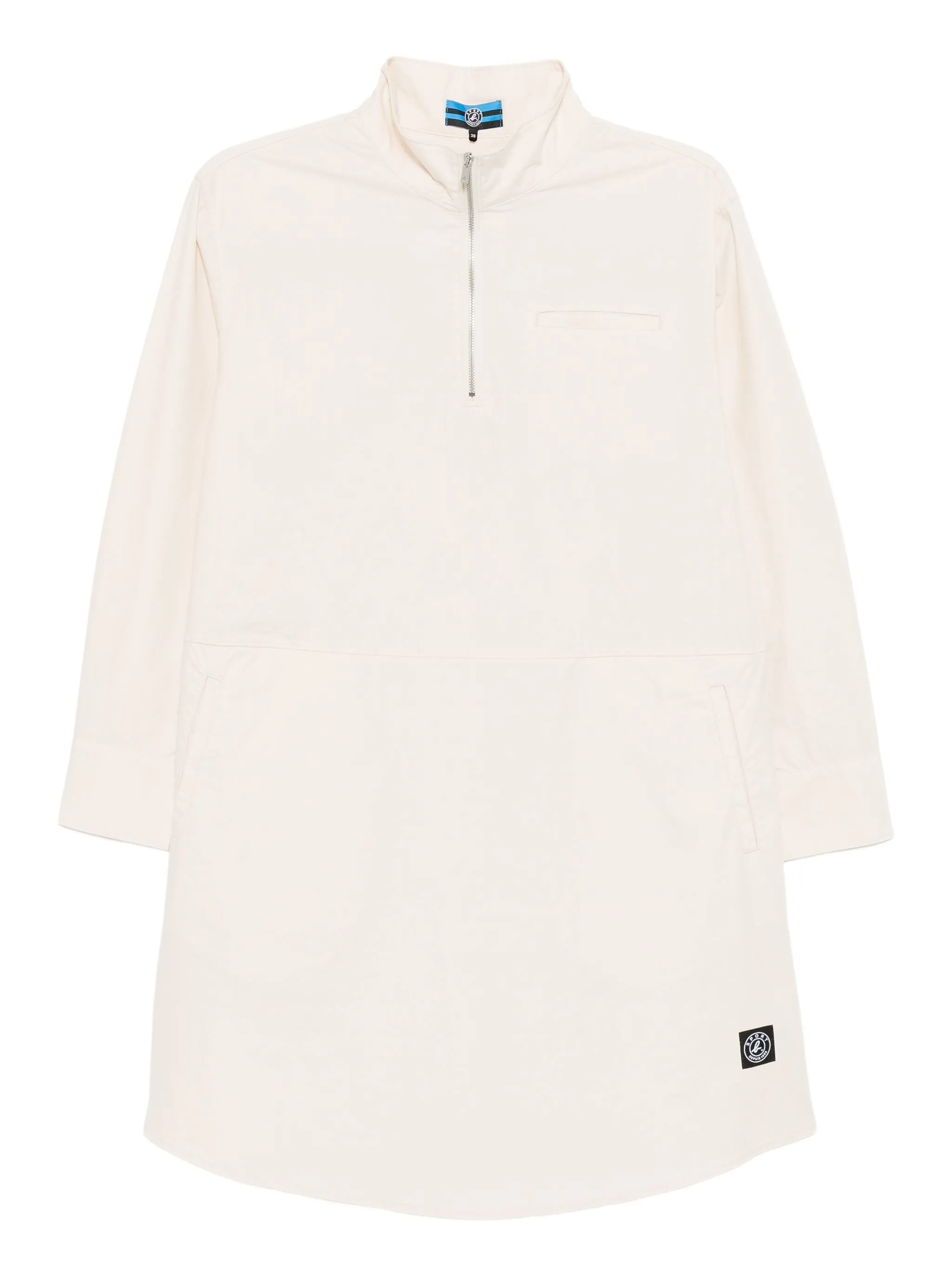 

Платье с воротником на молнии Sport B. By Agnès B., нейтральный