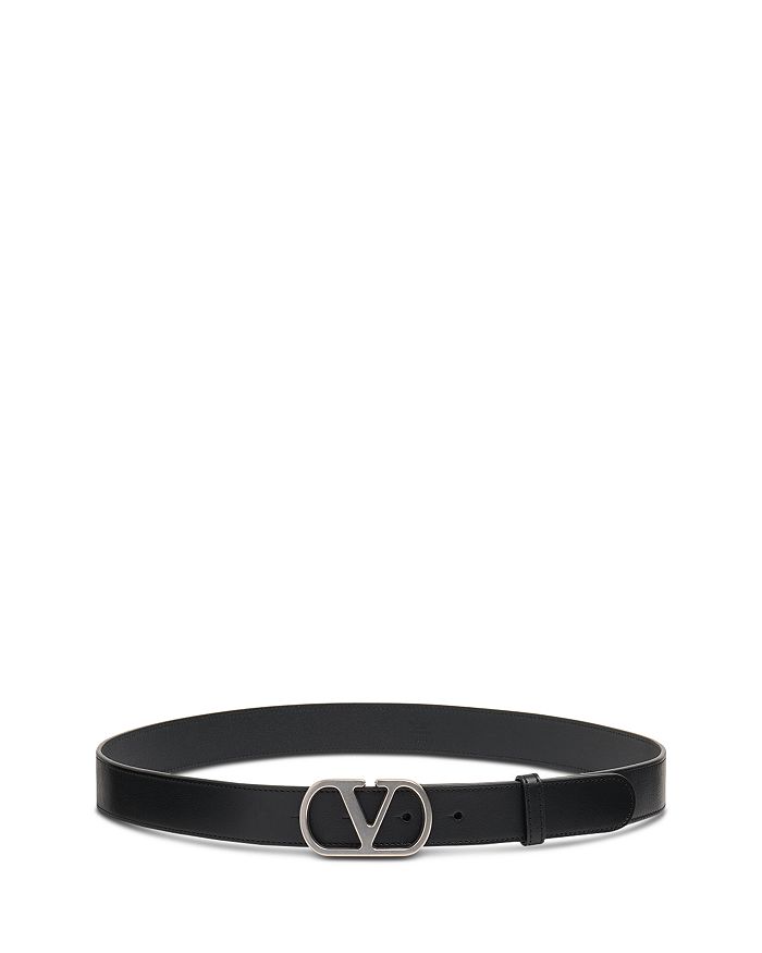

Ремень с пряжкой H. 30 Valentino Garavani, черный