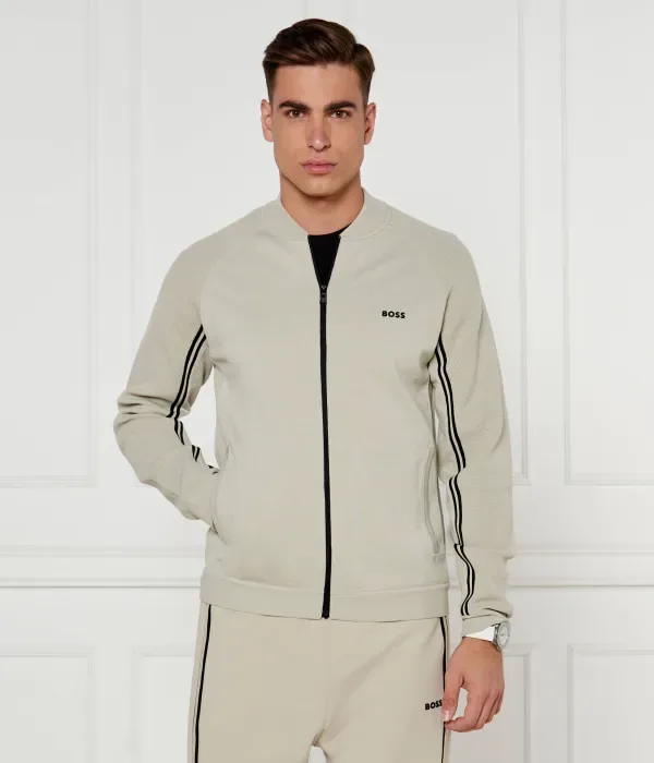 Толстовка Zurray regular fit Boss Green, бежевый