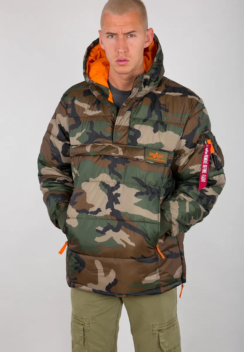 

Анорак Alpha Industries " Alpha Industries Мужчины - Куртки для активного отдыха HPO Anorak Puffer FD Z", цвет Wdl Camo 65