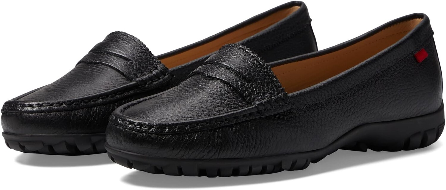

Лоферы Union Golf Marc Joseph New York, цвет Black Grainy