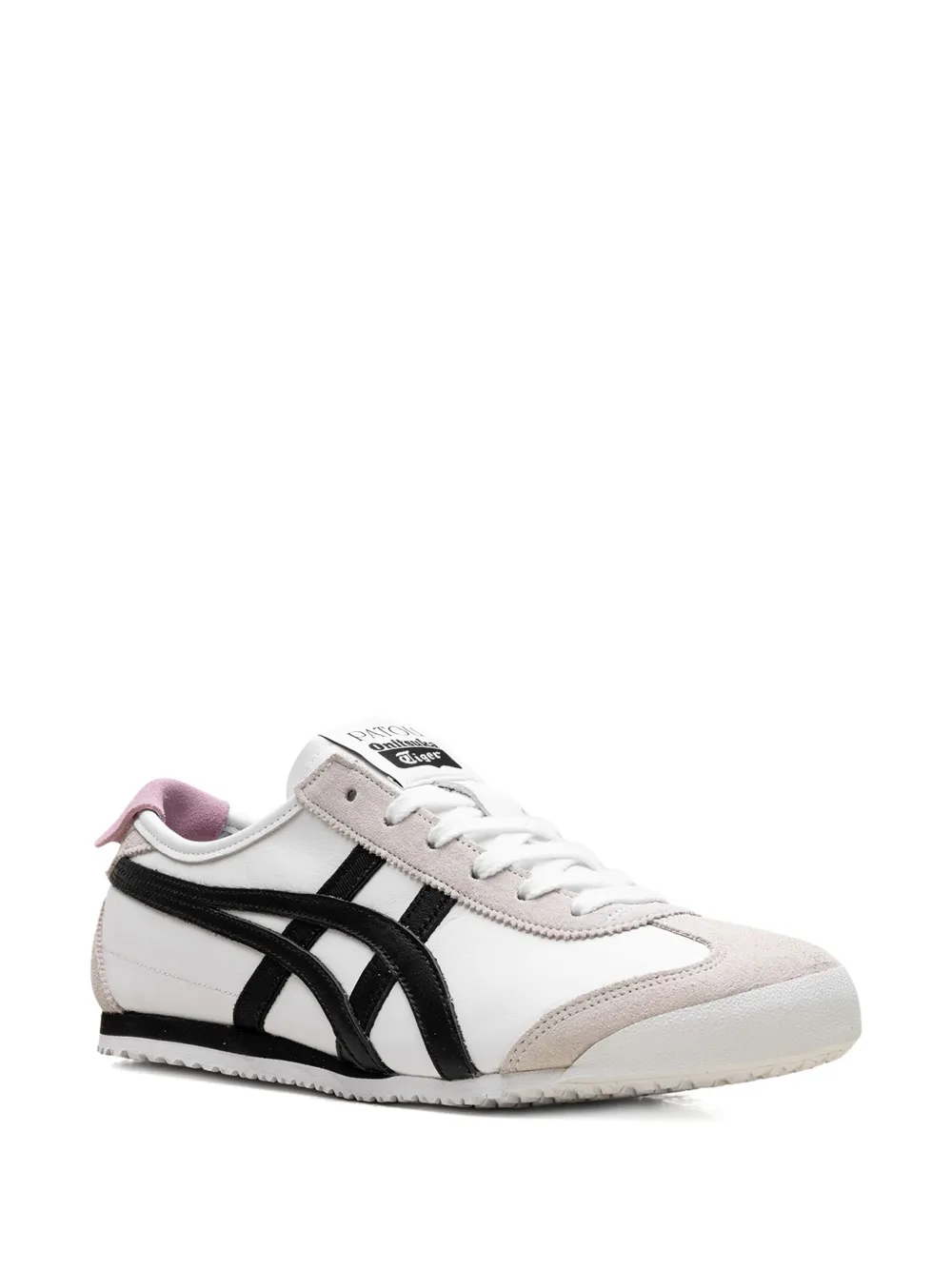 Кроссовки Mexico 66 White Black Pink из коллаборации с Patou Onitsuka Tiger, белый — фото 2