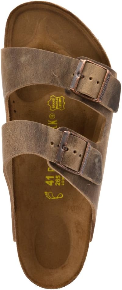 Женские шлепанцы Birkenstock Arizona, коричневый — фото 4