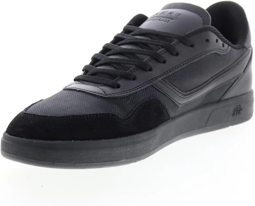 Мужские скейтбордистские кроссовки Lakai Griffin Gass Terrace, Black Black Suede — фото 4