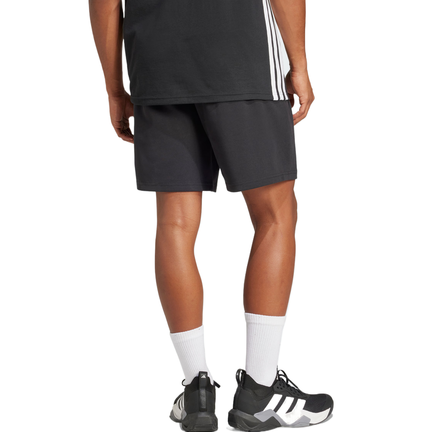 Adidas Спортивные шорты ESSENTIALS для мужчин, черные — фото 3