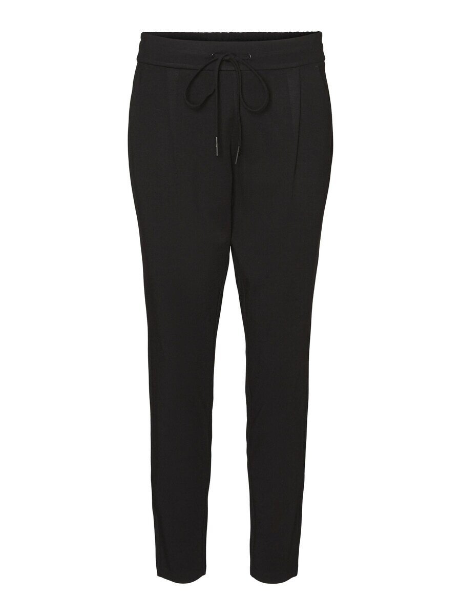 

Брюки со складками спереди VERO MODA Loose fit Pleat-Front Pants, черный
