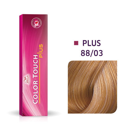 

Полуперманентная краска для волос без аммиака 88/03 60мл Wella Color Touch Plus 88/03