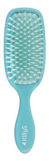 

Щетка KillyS Hair бирюзовая для волос с низкой пористостью, обогащенная кокосовым маслом