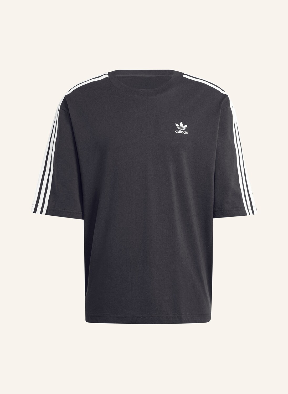 

Рубашка оверсайз адиколор Adidas Originals, черный